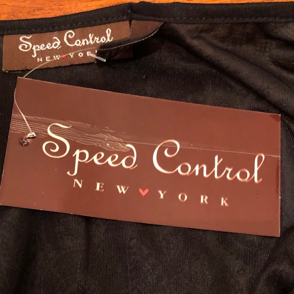 Speed Control New York Scarf Dress Elastic Waist - Picture 7 of 8